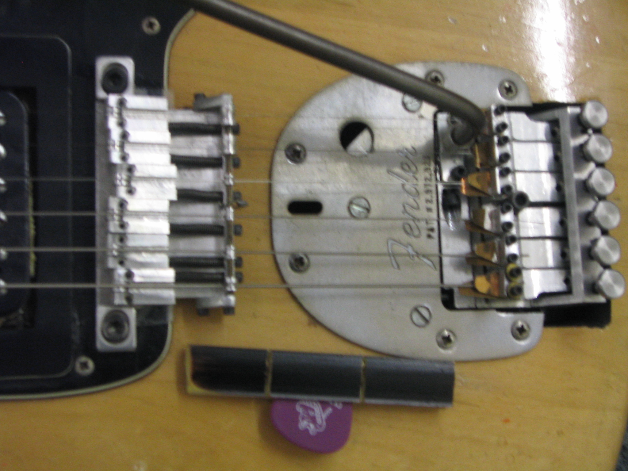 Close up of the Vibrato